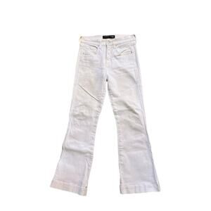 Veronica Beard Off-White Bootcut Jeans